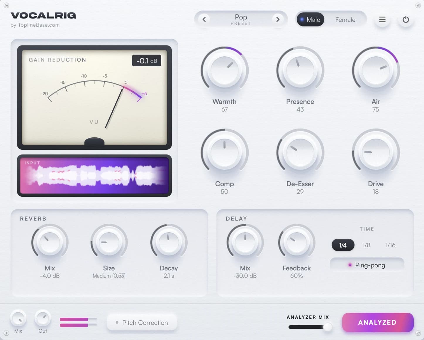 The VocalRig plugin